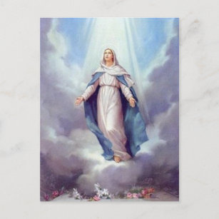 Carte Postale Vierge Marie