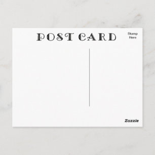 Carte postale Vierge Retro Police DO-IT-YOURSELF a