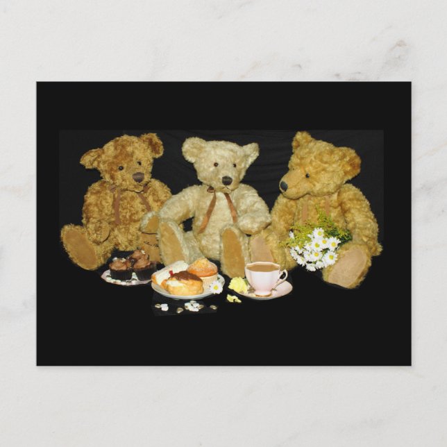 Carte postale vierge Teddy Bear (Devant)