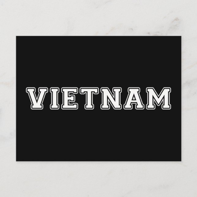 Carte Postale Vietnam (Devant)