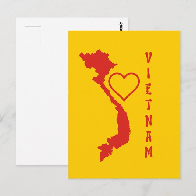 Carte Postale Vietnam (Devant / Derrière)