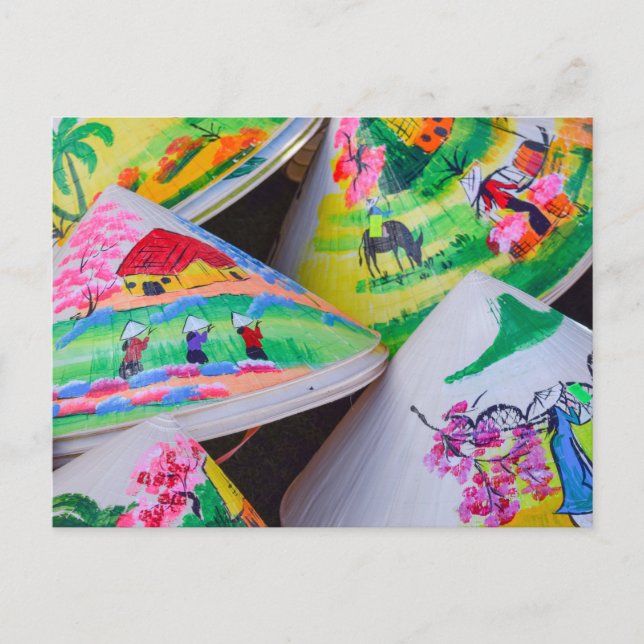 Carte Postale Vietnam Non La ou Casquette conique (Devant)