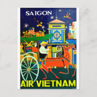 Vietnam, Saïgon, Hô Chi Minh, ville, voyage vintag