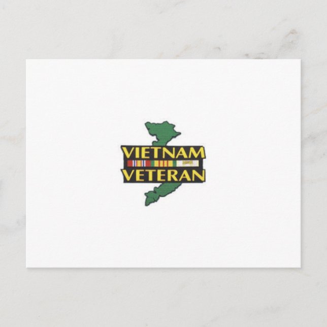 Carte Postale Vietnam Veteran (Devant)