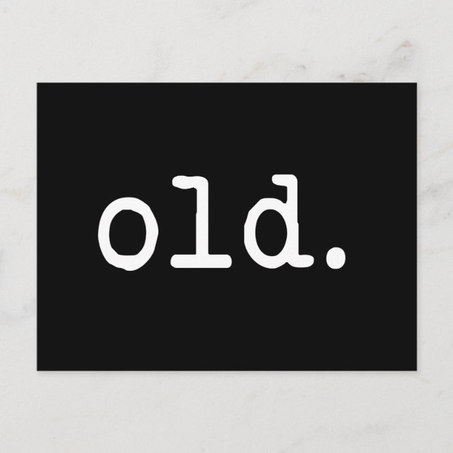 Carte Postale Vieux. (Devant)