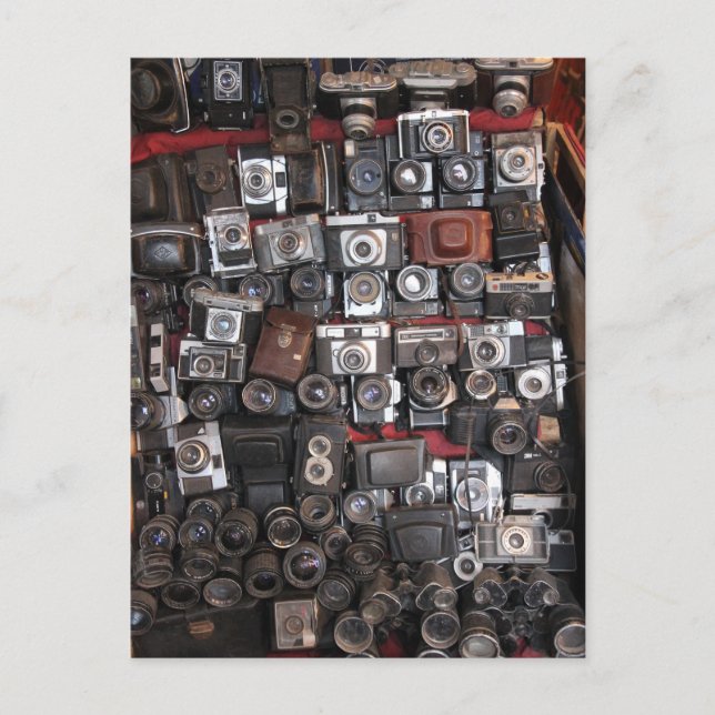 Carte Postale Vieux appareils (Devant)