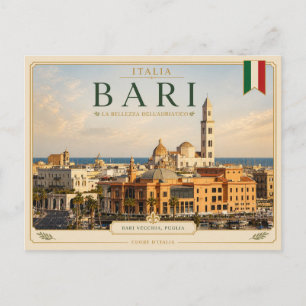 Carte Postale Vieux Bari, Bari - Italie