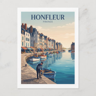 Carte Postale Vieux Bassin, Honfleur France Voyage