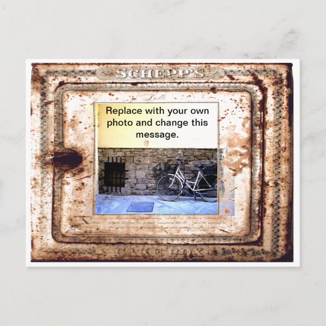 Carte postale Vieux cadres (Devant)