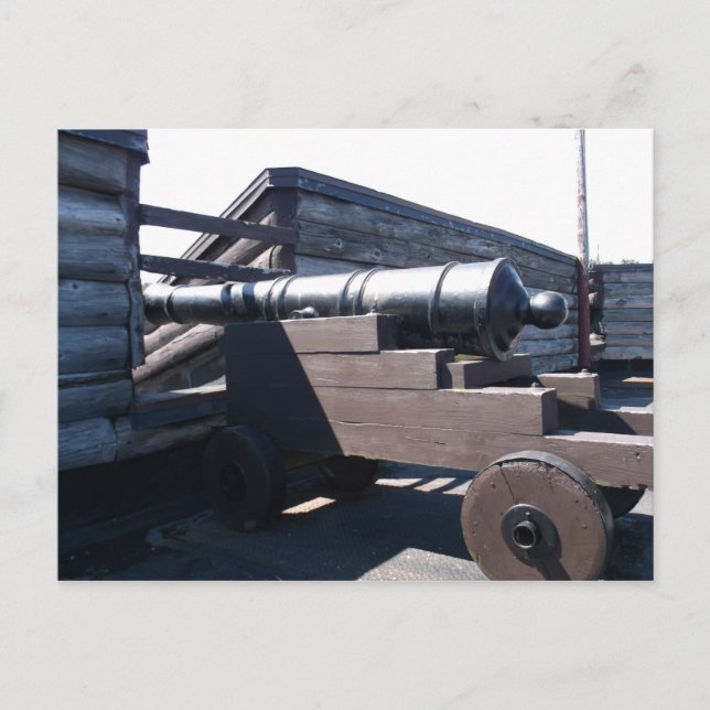 Carte Postale Vieux Cannon (Devant)