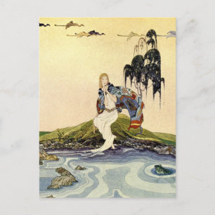 Carte Postale Vieux contes de fées français : Dans mon domaine