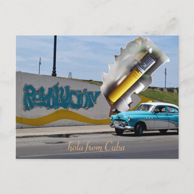 Carte Postale Vieux cool Havana Cuba (Devant)