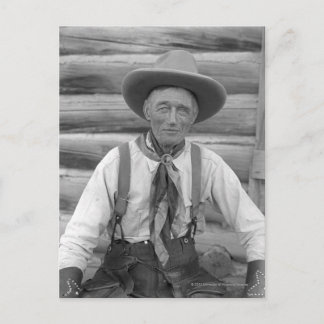 Carte Postale Vieux cowboy