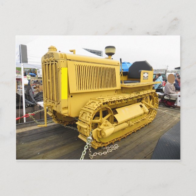 Carte Postale Vieux Dozer (Devant)