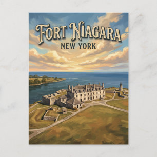 Carte Postale Vieux fort de Niagara Youngstown New York