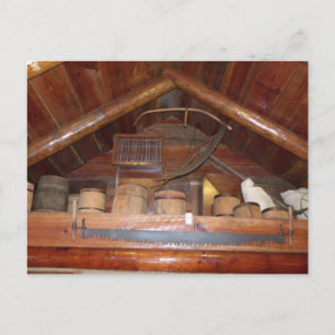 Carte postale Vieux fûts en bois