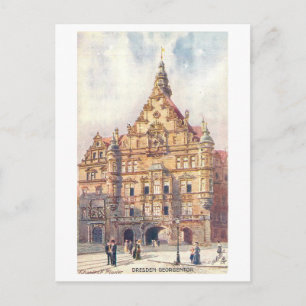 Carte Postale Vieux Georgentor, Dresde, Allemagne