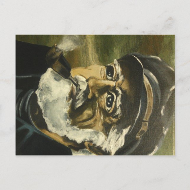 Carte Postale Vieux homme de la mer (Devant)