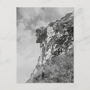 Carte Postale Vieux homme de la montagne, 1901. Photo vintage