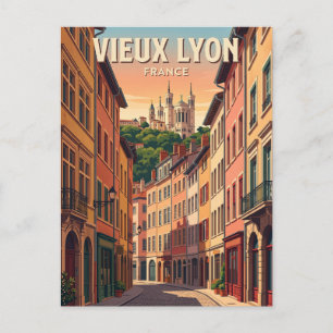 Carte Postale Vieux Lyon France