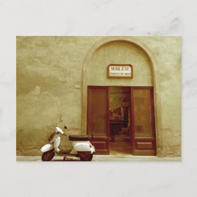 Carte Postale Vieux magasin (Devant)