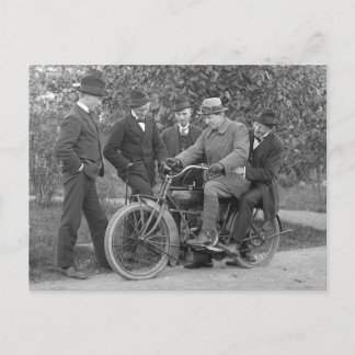 Carte Postale Vieux moto photo Vintage