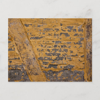 Carte Postale Vieux mur jaune