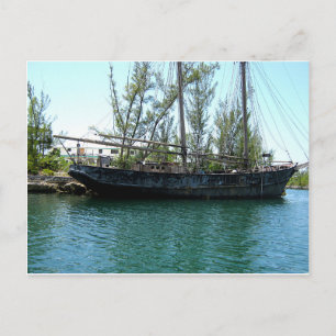 Carte Postale Vieux navire