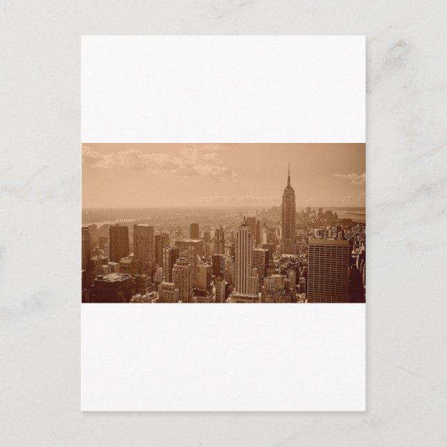 Carte Postale Vieux New York (Devant)
