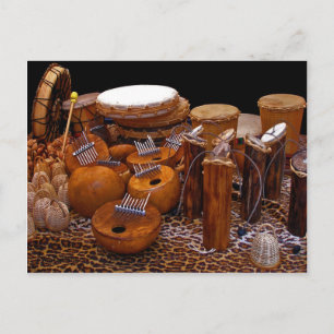 Carte postale Vieux Percussions