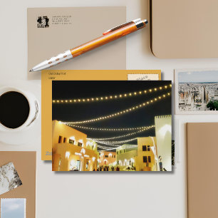 Carte Postale Vieux port de Doha la nuit