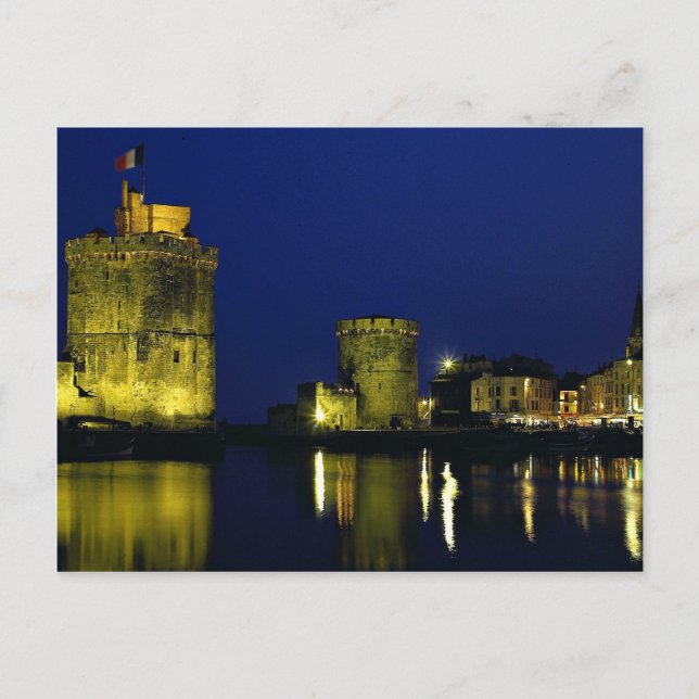 Carte Postale Vieux port, La Rochelle, France (Devant)