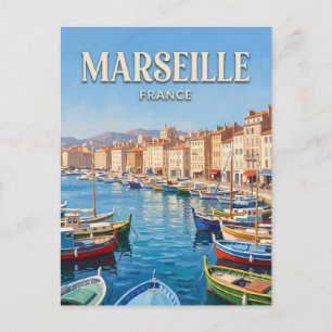 Carte Postale Vieux Port Marseille France