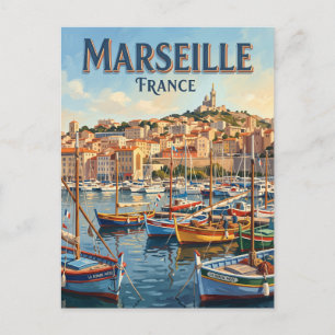 Carte Postale Vieux Port Marseille France
