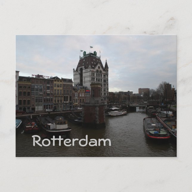 Carte Postale Vieux-Port, Rotterdam (Devant)