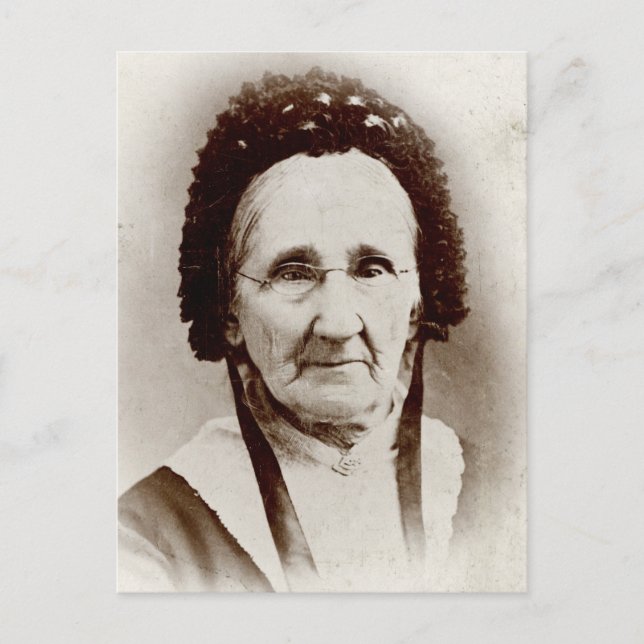 Carte Postale Vieux Portrait Grand-mère (Devant)