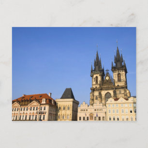 Carte Postale Vieux Prague en République Tchèque