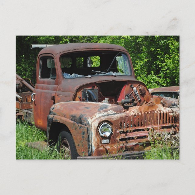 Carte Postale Vieux prélèvement international (Devant)