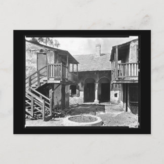 Carte Postale Vieux quartier français Accueil et patio