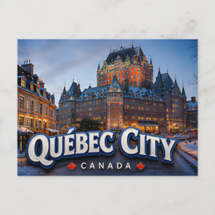 Carte Postale Vieux-Québec Canada Ville Héritage Voyage 🏰