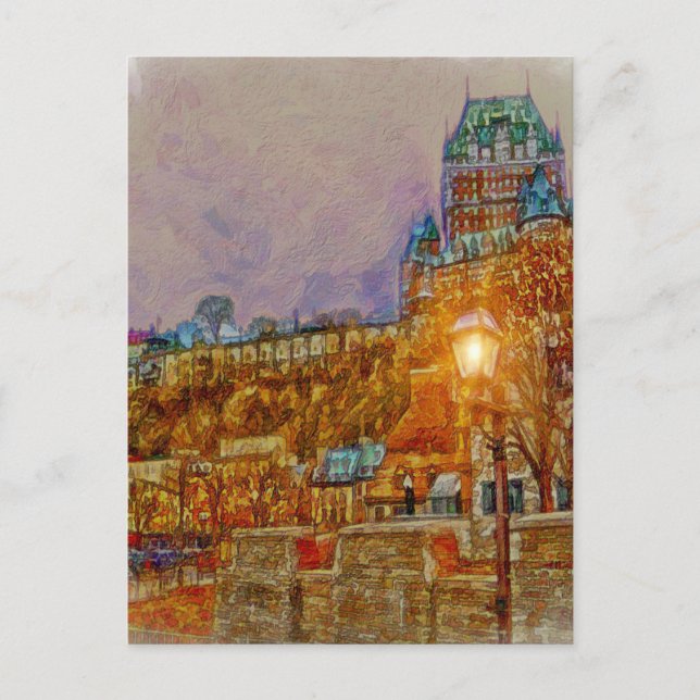 Carte Postale Vieux-Québec par Shawna Mac (Devant)
