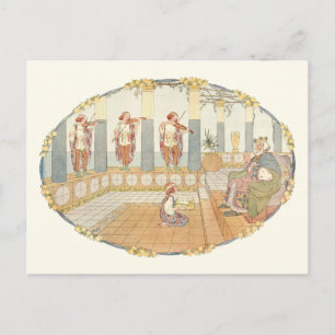 Carte Postale Vieux Roi Cole par H. Willebeek Le Mair