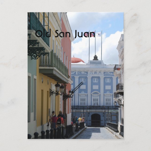Carte Postale Vieux San Juan (Devant)