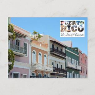 Carte Postale Vieux San Juan Porto Rico
