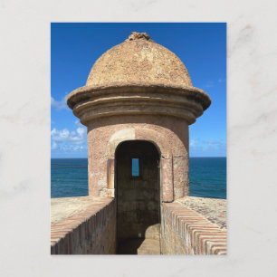 Carte Postale Vieux San Juan Porto Rico Historic Fort Travel