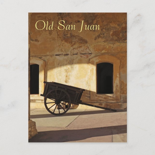 Carte postale Vieux San Juan, Porto Rico Souvenir (Devant)