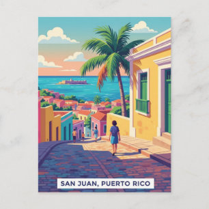 Carte Postale Vieux San Juan Porto Rico Voyage