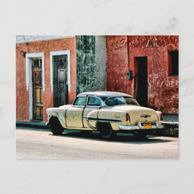 Carte Postale Vieux tacots à Cuba (Devant)