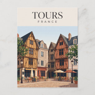 Carte Postale Vieux Tours France