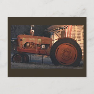 Carte postale Vieux Tracteur
